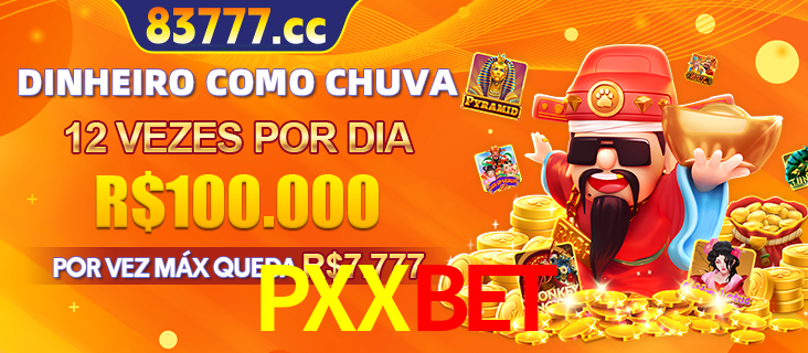 Banner do programa de recompensas Recomende para amigos do PXXBET, detalhando os bônus por convidar amigos, com prêmios que chegam a R$288.888.