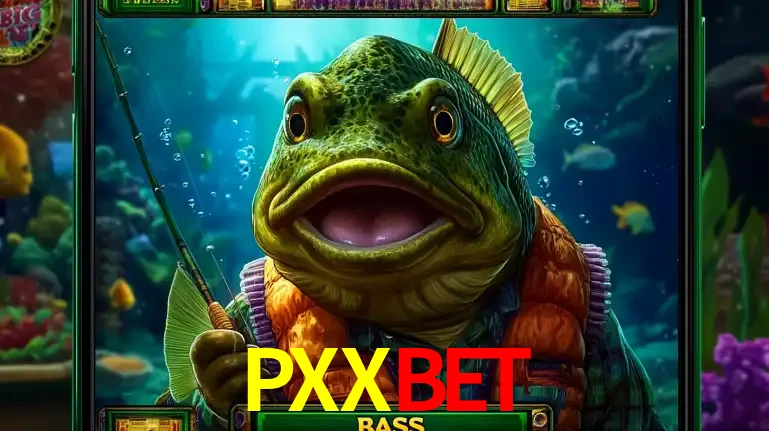 Personagem de peixe pescador do popular jogo de slot com tema de pescaria, uma das emocionantes opções de caça-níqueis para jogar e ganhar no cassino PXXBET.